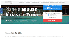 Desktop Screenshot of ferias-troia.com